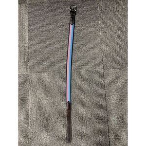 VV American Flag Belt  Brown Leather Trim - Casual Canvas‎ Stars and Stripes